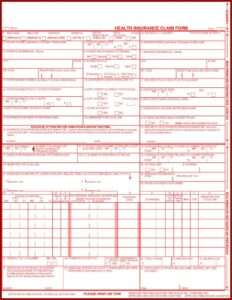 1500 Insurance Claim Form