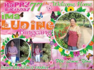 70th Birthday Tarpaulin Template