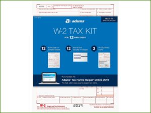 Adams Tax Forms Helper Software 2019