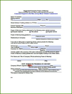 Advance Directive Form Nj Free