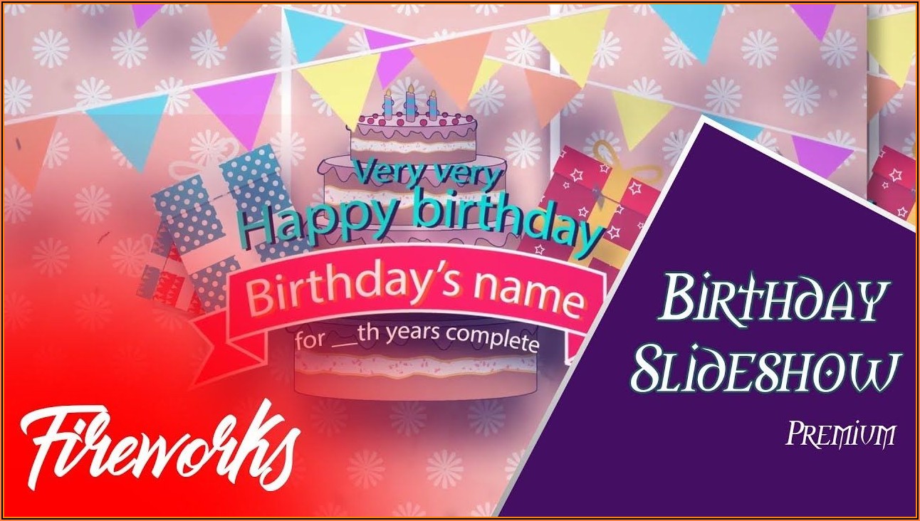 After Effects Birthday Template Free