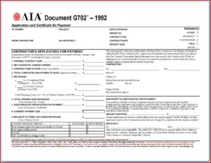 Aia Form G703 Fillable Pdf