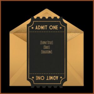 Award Invitation Template Free