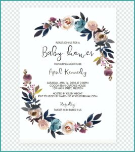 Baby Shower Registry Cards Template Free
