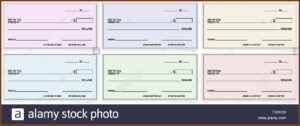Blank Bank Checks Templates