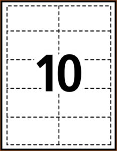 Business Card Template Avery 28878