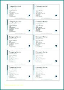 Business Cards Avery Template