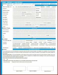 Car Loan Credit Application Form Pdf
