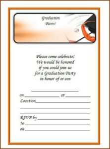 College Grad Invitations Templates