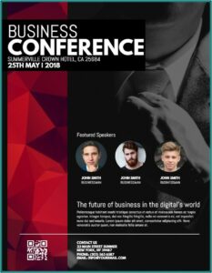 Conference Event Flyer Template