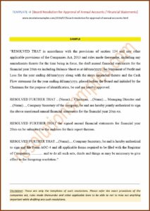 Consolidated Financial Statements Format As Per Companies Act 2013