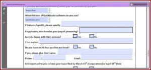 Creating A Fillable Form