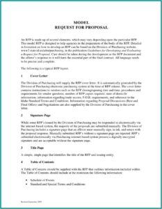 Digital Marketing Rfp Template
