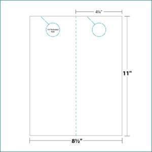 Door Hanger Template 4.25 X 11
