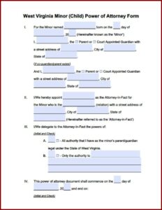 Durable Financial Power Of Attorney Form Virginia