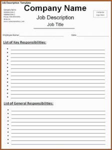 Electrical Job Estimate Template
