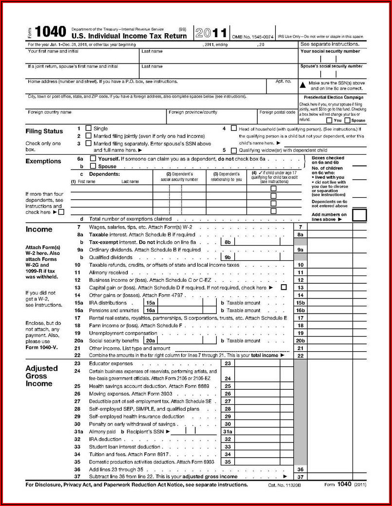 Ez Tax Form Calculator