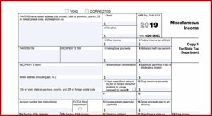 Federal Tax Return Form 1099 Sa