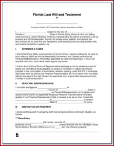 Florida Apostille Form