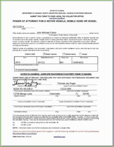 Florida Designation Of Health Care Surrogate Form Free