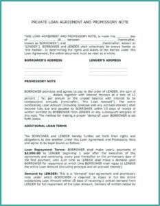 Forgivable Loan Agreement Template