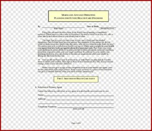 Free Advance Directive Forms Maryland