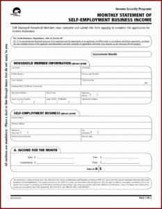 Free Blank Profit And Loss Template