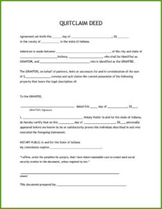 Free Blank Warranty Deed Form Texas