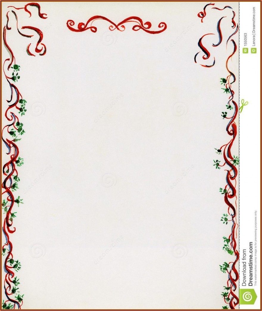 Free Christian Christmas Stationery Templates For Word