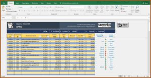 Free Excel Invoice Tracker Template