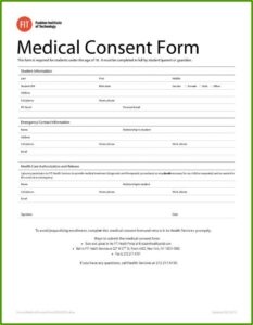 Free Medical Consent Form Template