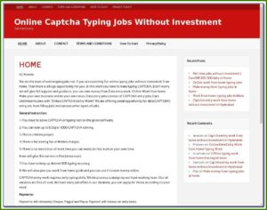 Free Online Form Filling Jobs In India