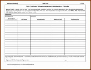 Free Osha Sds Template