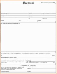 Free Painting Estimate Form Template