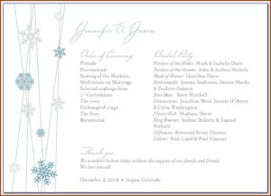 Free Printable Winter Wonderland Invitation Templates