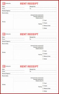 Free Receipt Format