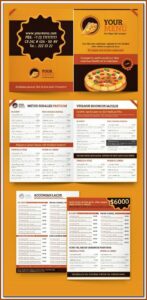 Free Wine List Menu Template Word