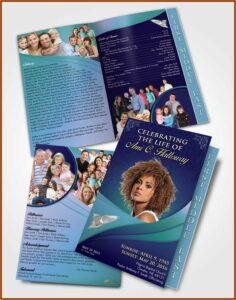 Funeral Programs Templates Fold