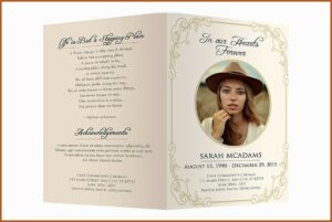 Funeral Service Brochure Templates