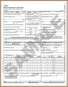 Hcfa 1500 Form Template