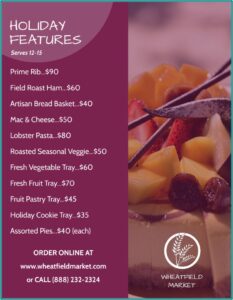 Holiday Catering Flyer Template