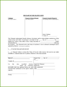 Indiana Conditional Lien Waiver Form