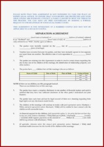 Indiana Prenuptial Agreement Form