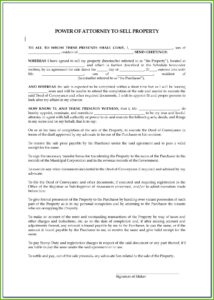 Irrevocable Power Of Attorney Template