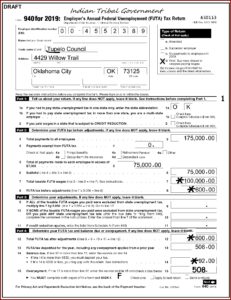 Irs Amended Form 940