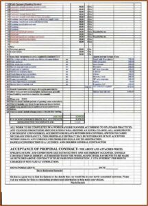 Kitchen Remodel Proposal Template