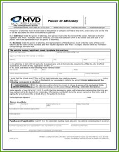Montana Statutory Power Of Attorney Form