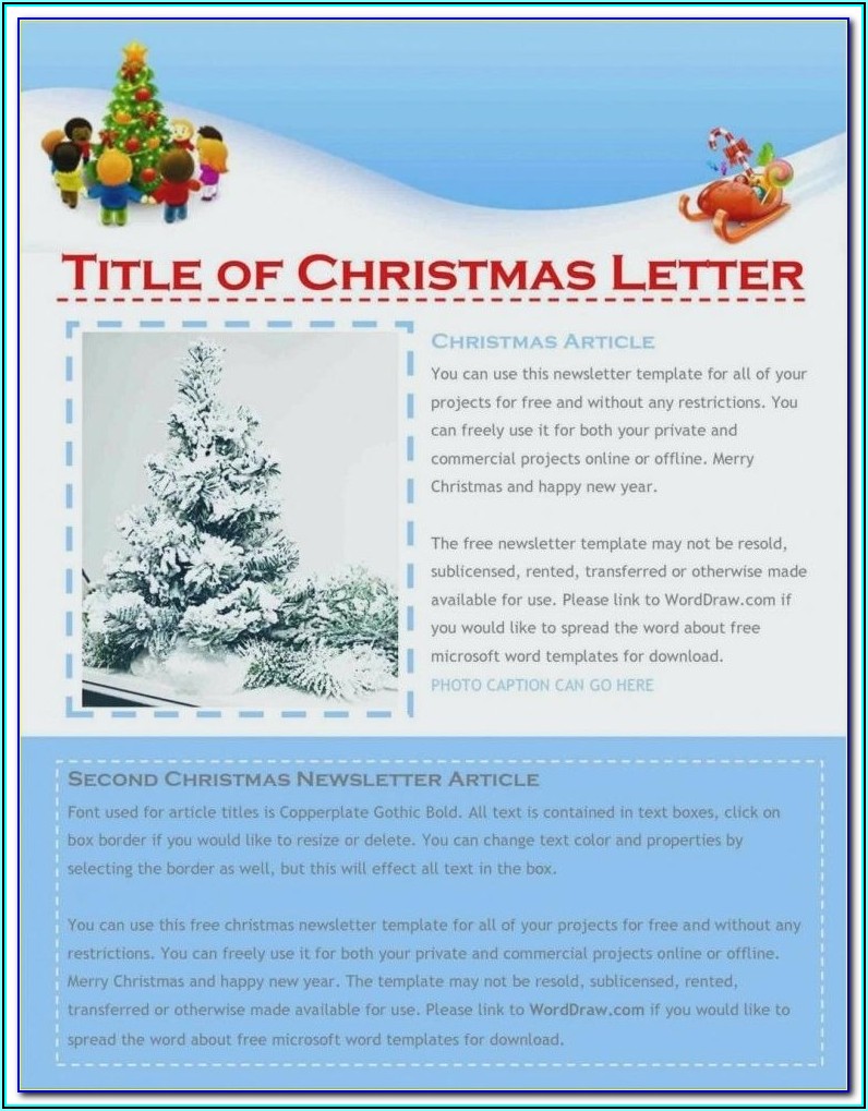 Newsletter Templates Publisher Free Download