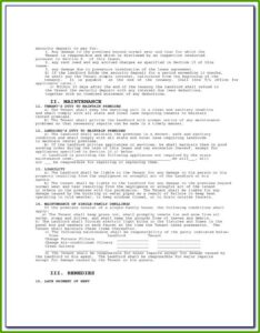 Northern Virginia Rental Application Form