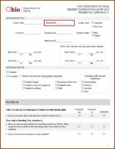 Nursing Home Resident Satisfaction Survey Template